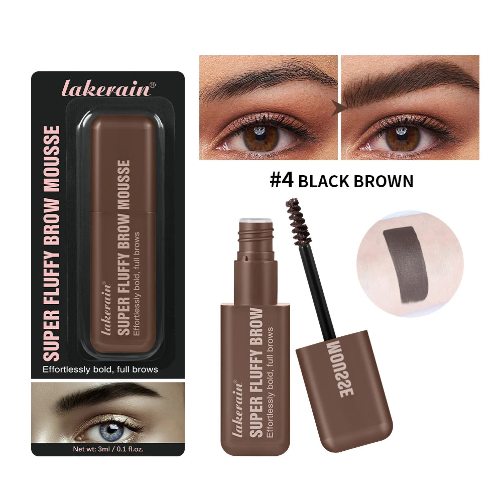 Eyebrow Mousse and Volumizing Brow Gel for Natural Full Brows Daily Makeup