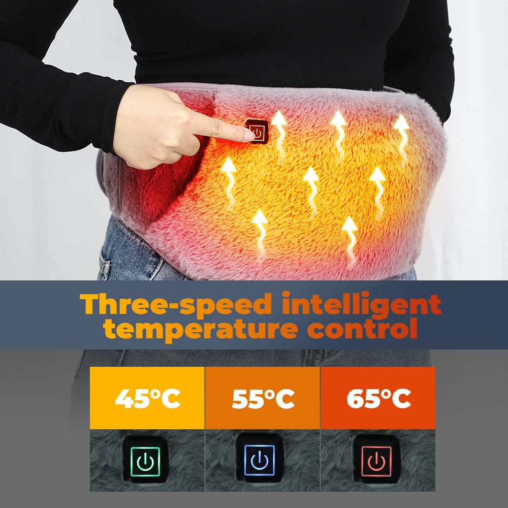 Electric Hand Warmer and Waist Heating Belt for Cold Weather Relief at Home - 9
