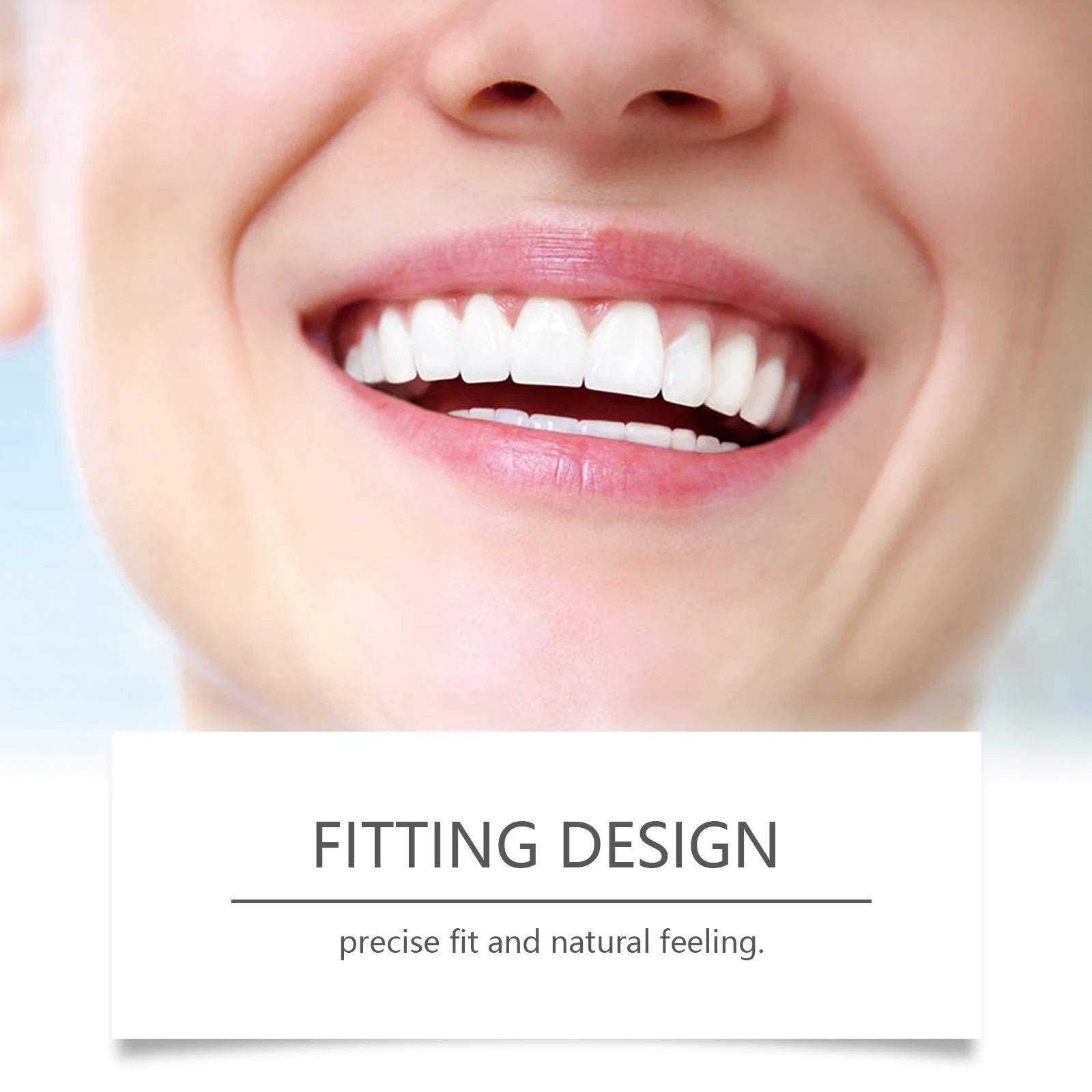 Natural Silicone Dentures and Fake Teeth Set for Instant Smile and Comfort Fit - 3