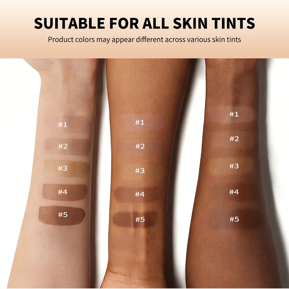 Multi Use Bronzing Serum and Liquid Face Foundation for Daily Makeup and Contouring