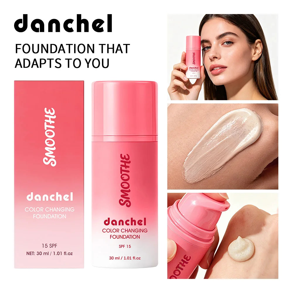 Color Changing Foundation and Skin Tone Matching Makeup for Daily Face Wear