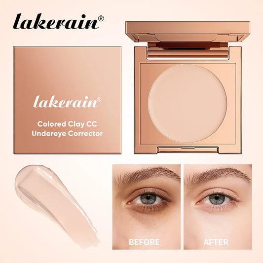 Colored Clay Undereye Corrector and Dark Circle Concealer for Flawless Daily Makeup