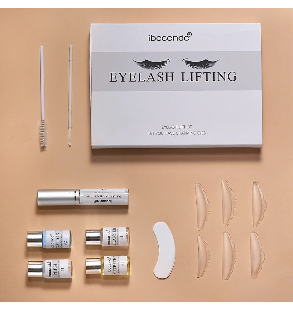 Eyelash Lifting Kit and Semi Permanent Lash Perming Set for Salon and Home Use - 23