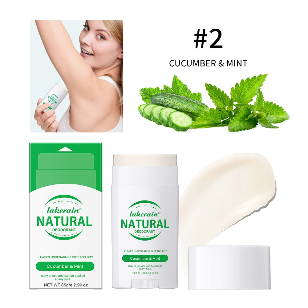 Solid Deodorant Stick and Natural Underarm Balm for Freshness All Day Long - 23