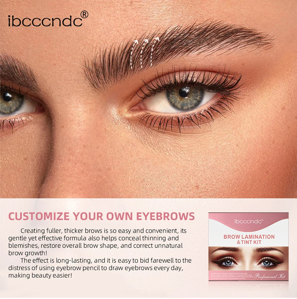 Brow Lamination and Eyebrow Tinting Kit for Professional Salon Results at Home - 7