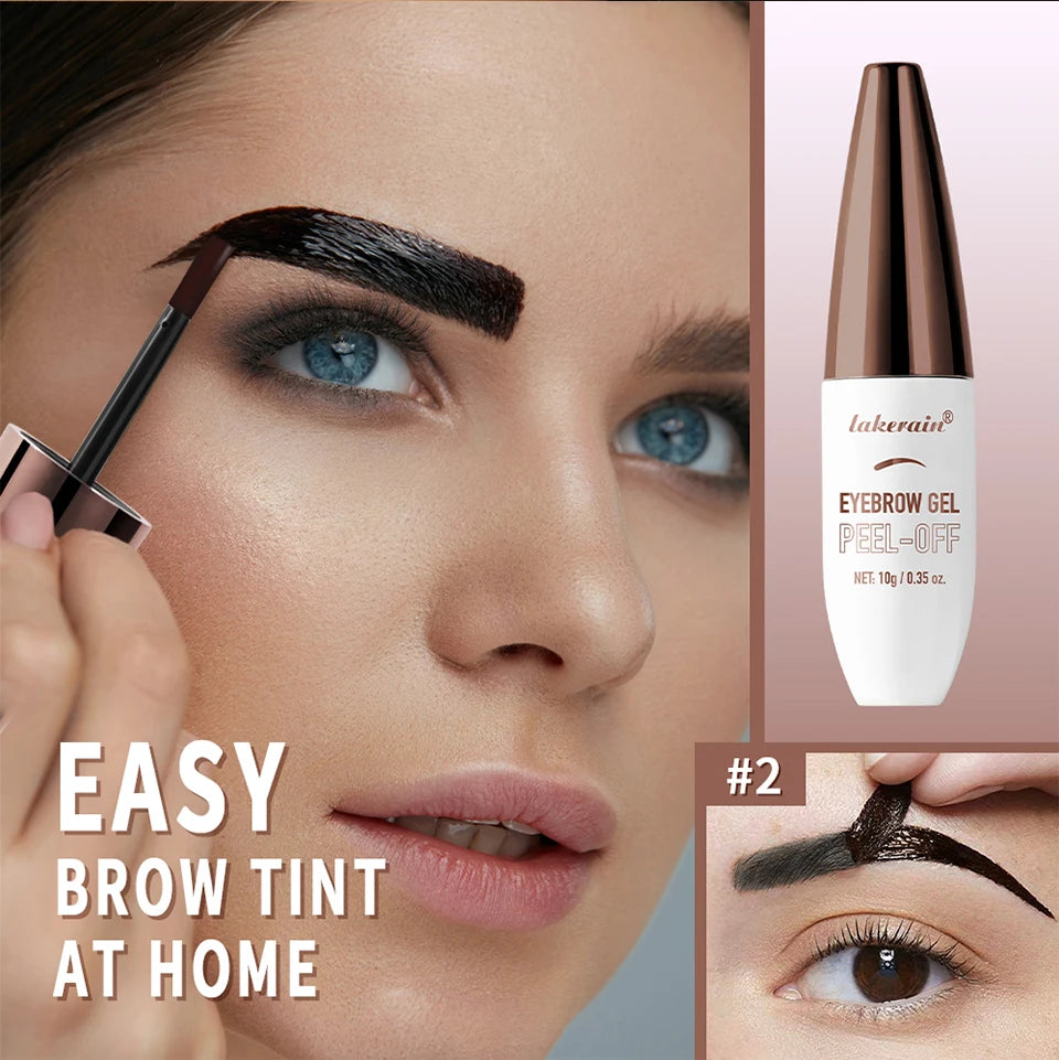 Peel off Eyebrow Gel and Temporary Brow Tint for a Long Lasting Natural Look - 10
