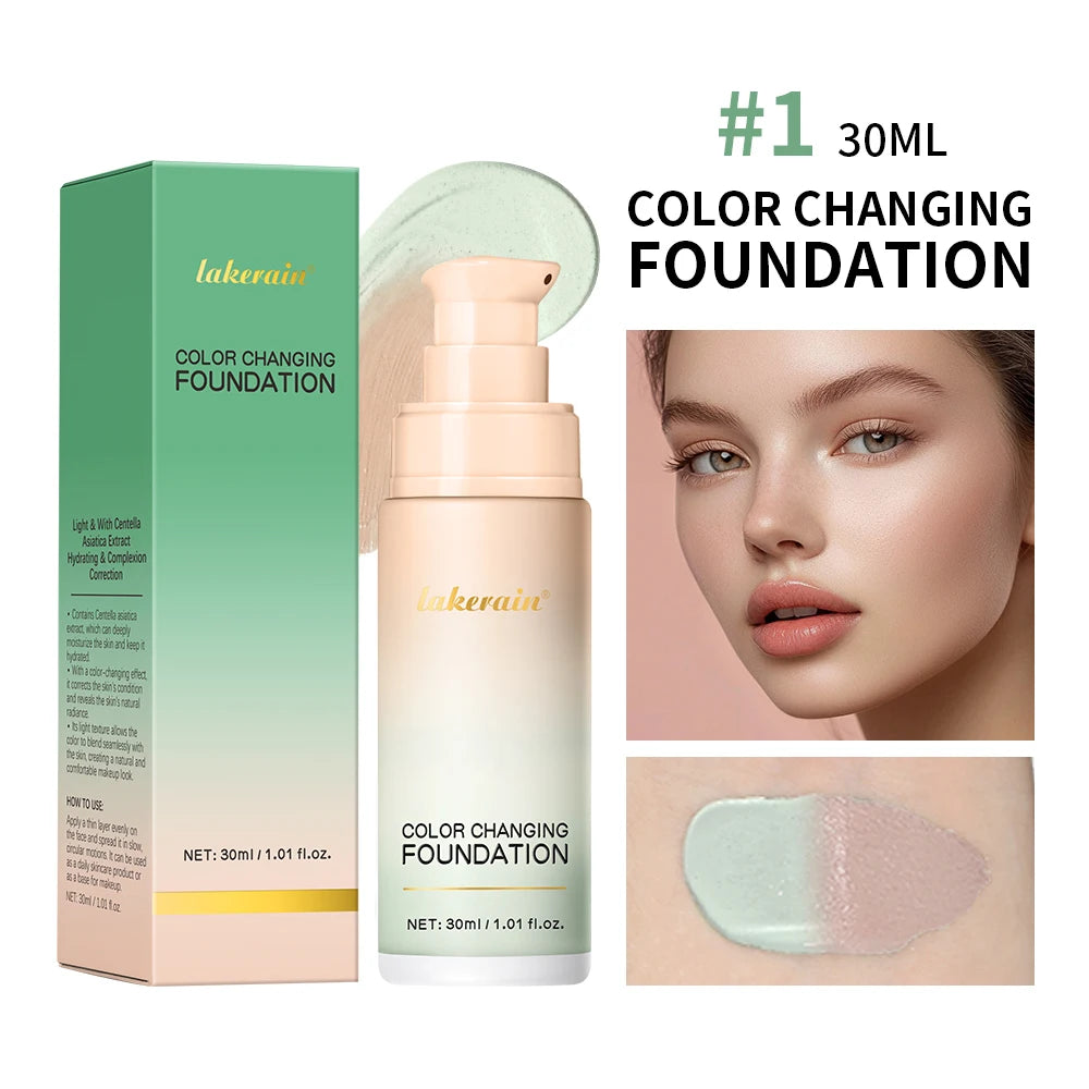 Color Changing Foundation and Face Concealer for Daily Makeup and Sun Protection - 39