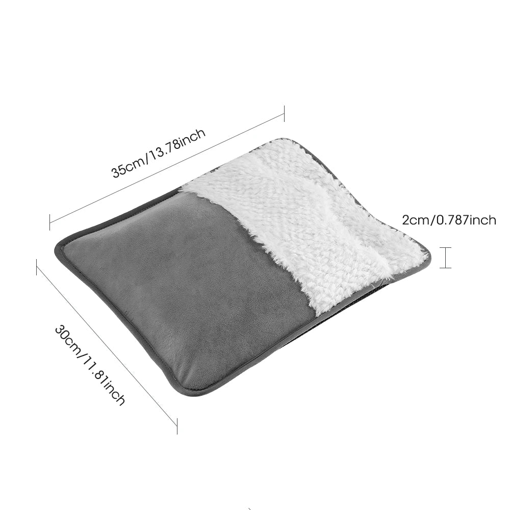 Electric Foot Warmer and Heated Cushion Mat for Office and Home During Winter - 14