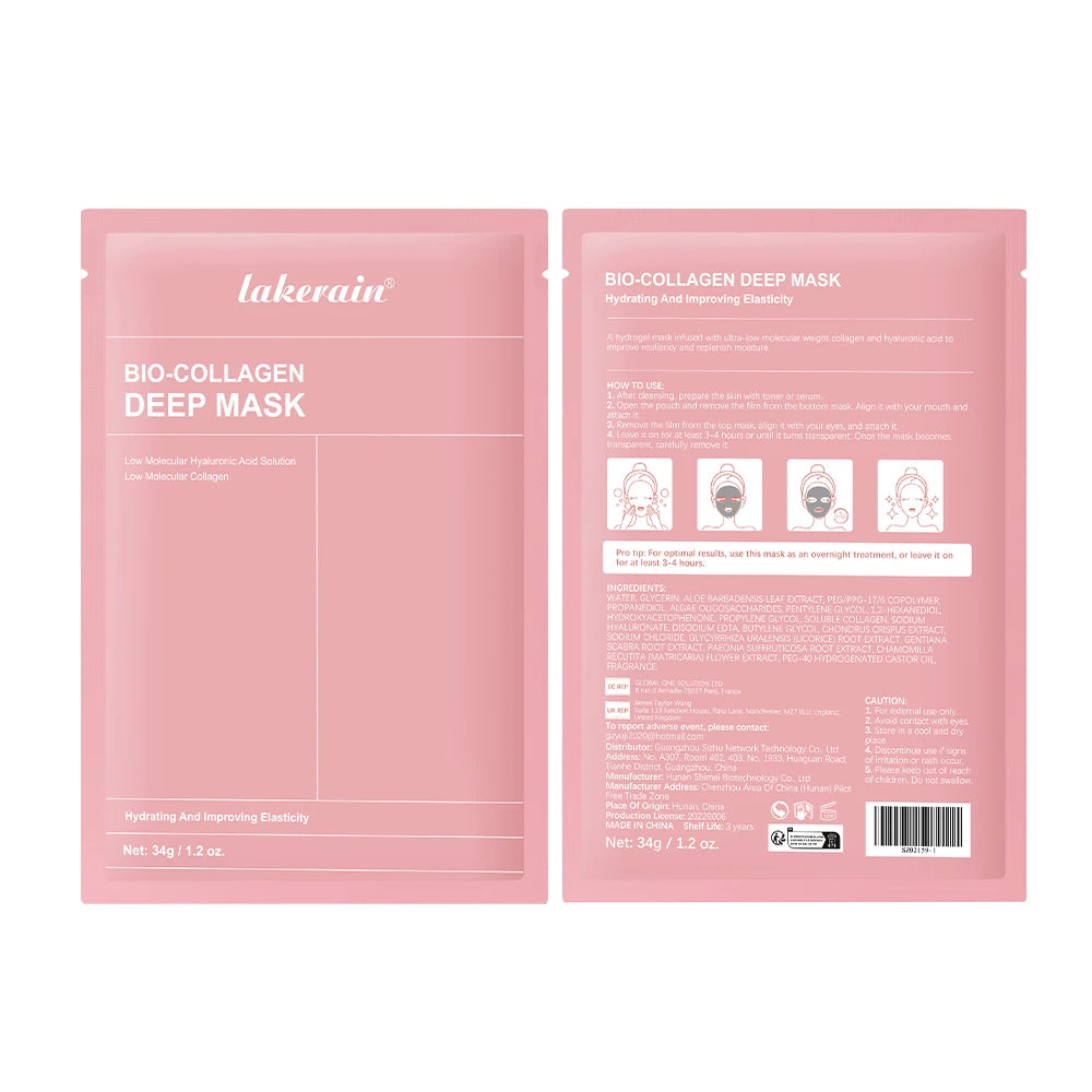 Bio Collagen Face Mask and Deep Hydrating Sheet for Overnight Skin Rejuvenation - 26