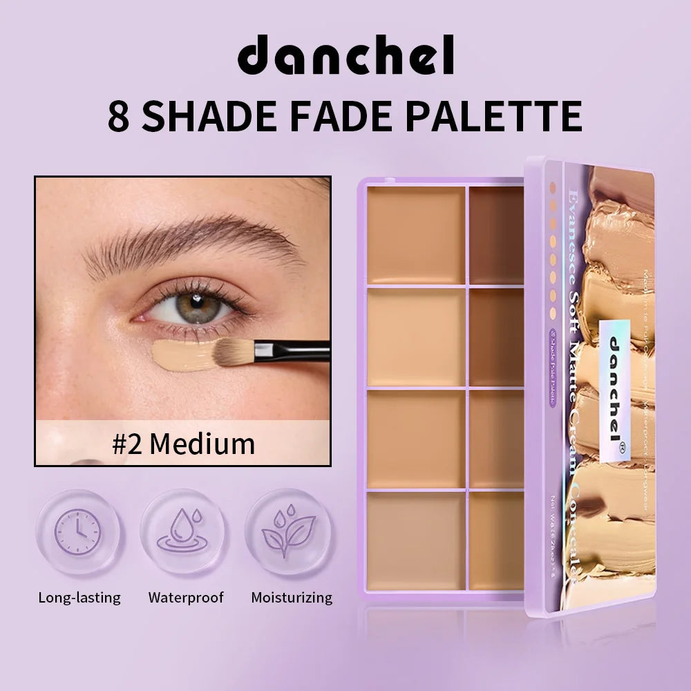 Cream Concealer Palette and Contour Kit for Professional Face Makeup Looks