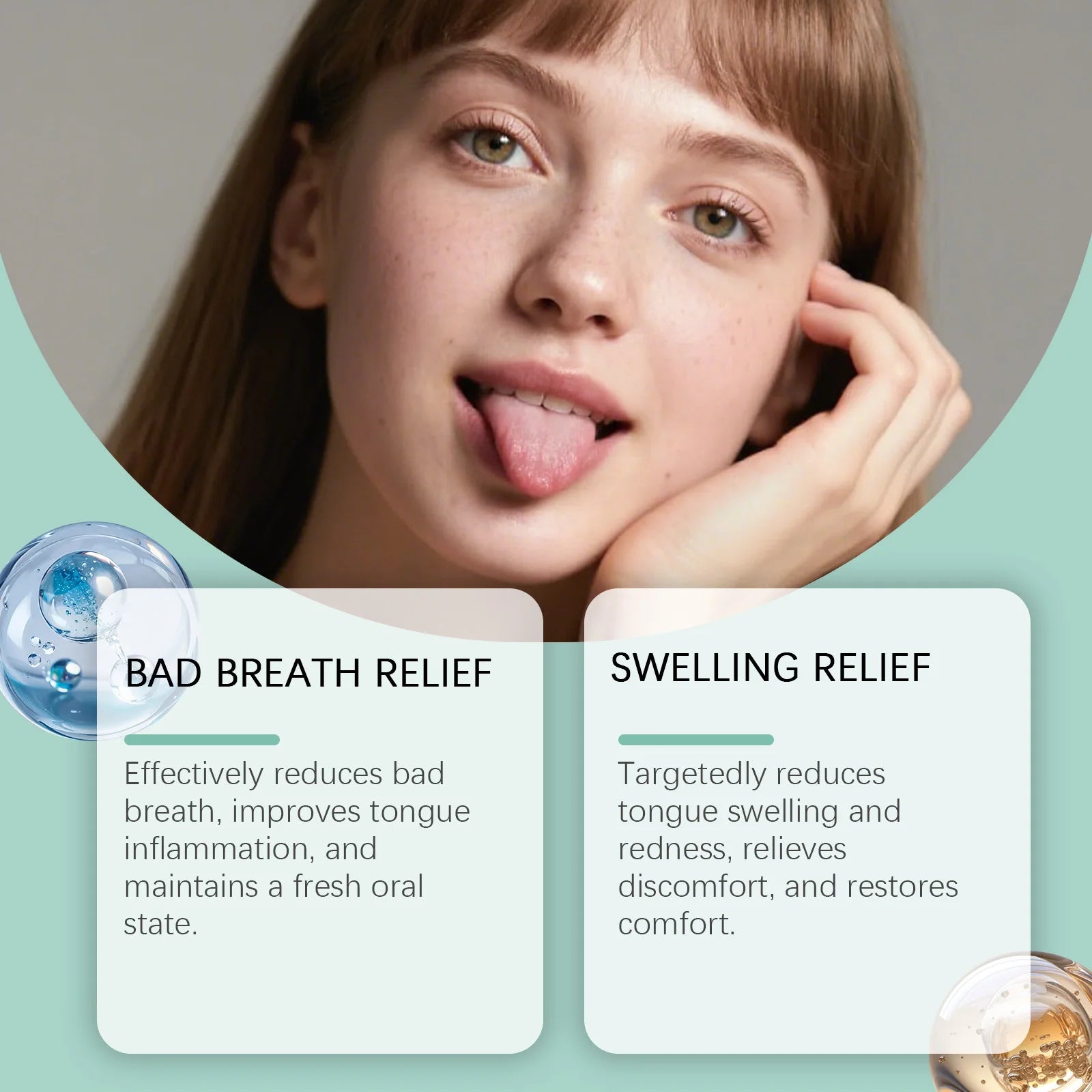 Tongue Repair Spray and Mouth Freshener for Daily Oral Care and Bad Breath - 8