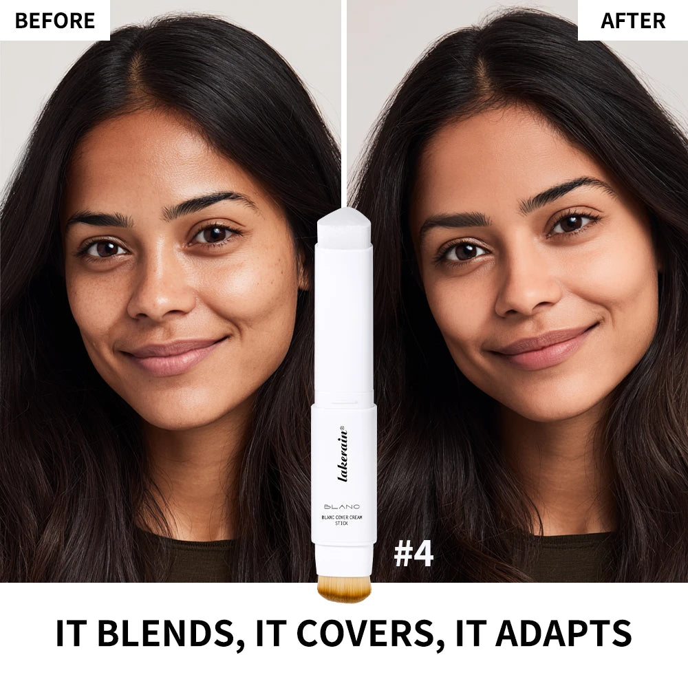 Blanc Cover Cream Stick and Color Changing Foundation for Daily Natural Makeup - 4