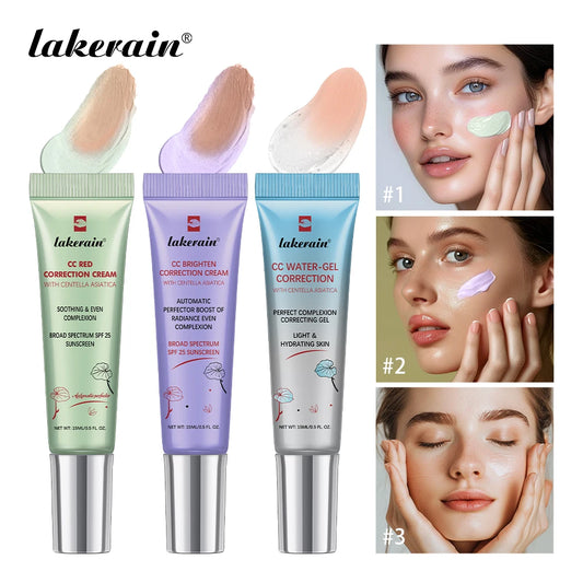 CC Correction Cream and Color Changing Foundation for Natural Even Skin Tone Daily