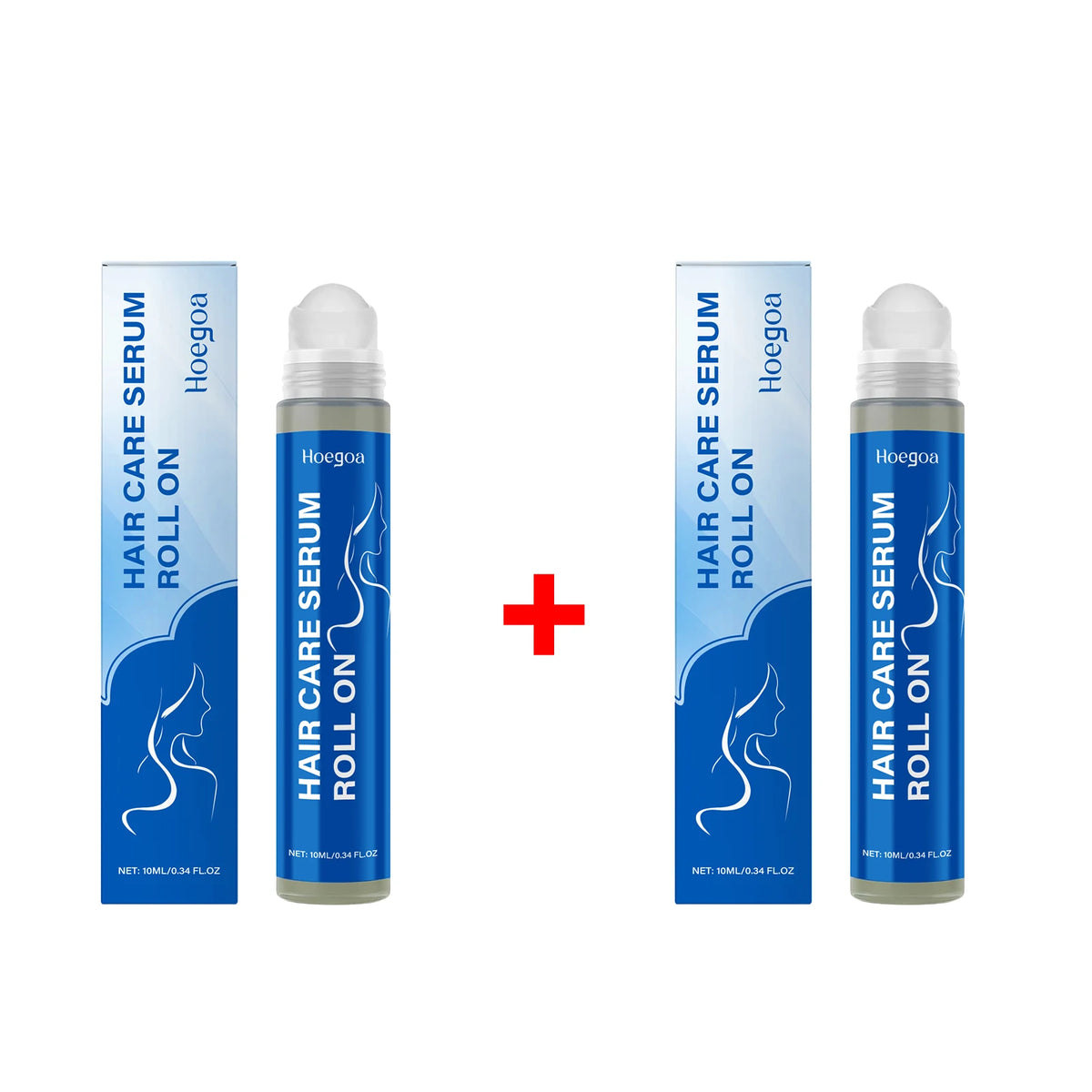 Rosemary Hair Serum and Scalp Roller for Thicker Fuller Hair Growth Routine