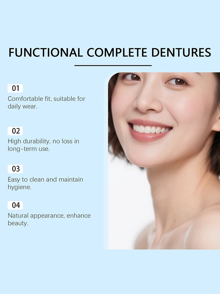 Fake Teeth Dentures and Instant Smile Veneers for Daily Confidence and Oral Care - 11