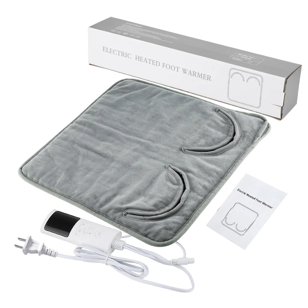 Foot Warmer and Electric Heating Pad for Office or Home Winter Comfort - 28