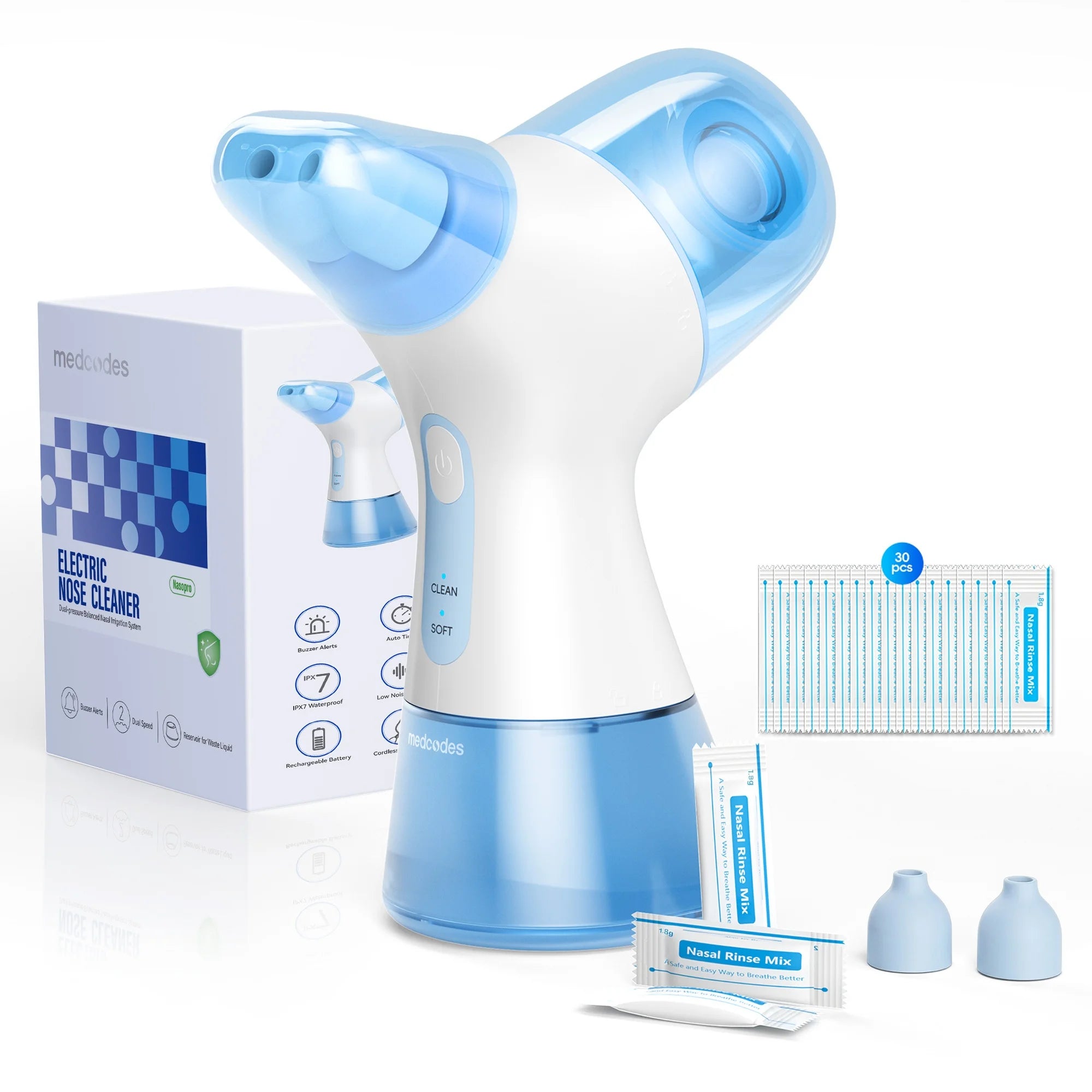 Nasal Irrigation System and Sinus Rinse Machine for Allergy and Congestion Relief - 21