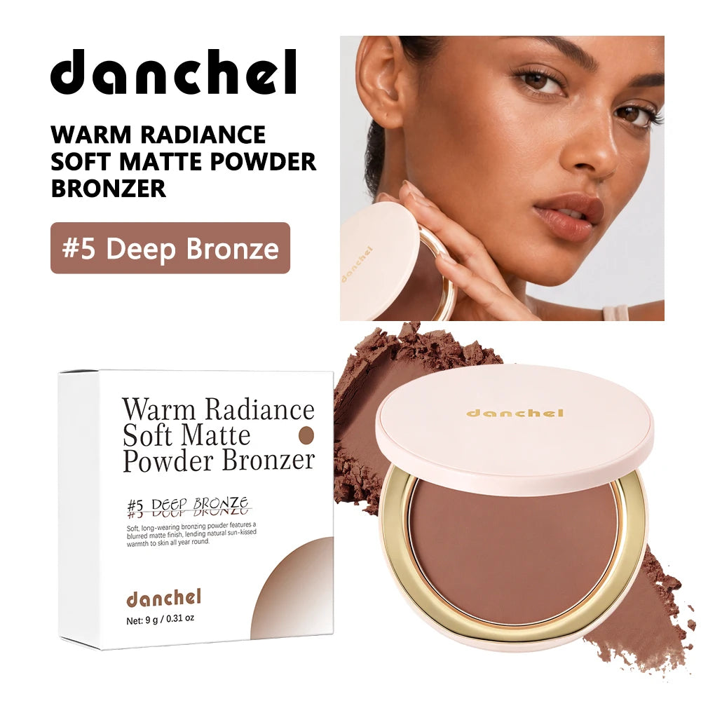 Pressed Bronzer Powder and Face Contour Makeup for a Natural Sun Kissed Glow - 22