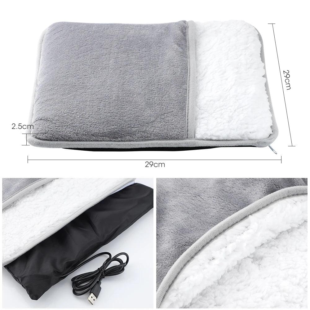 Foot Warmer and Electric Heating Pad for Office or Home Winter Comfort - 25