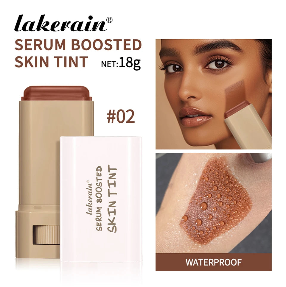 Serum Boosted Skin Tint and Foundation Stick for Radiant Makeup Coverage Daily