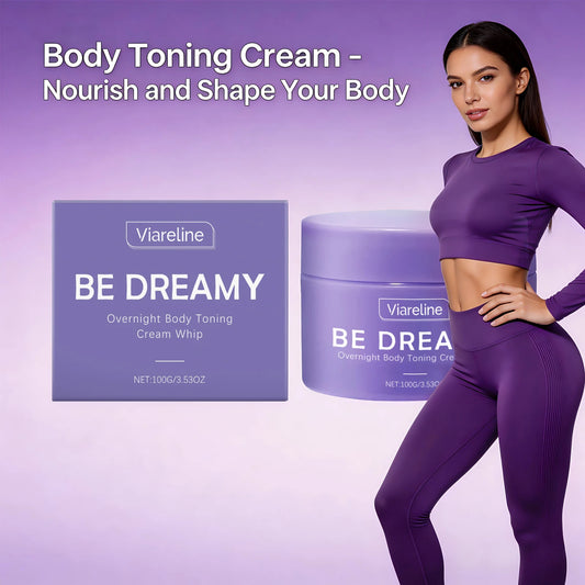 Firming Body Cream and Toning Lotion for Daily Skin Sculpting and Tightening