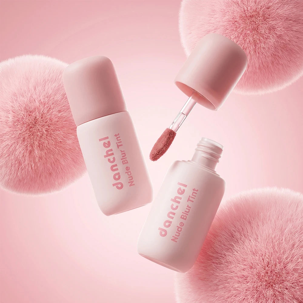 Nude Blurring Lip Tint and Velvet Cheek Blush for a natural everyday look - 19