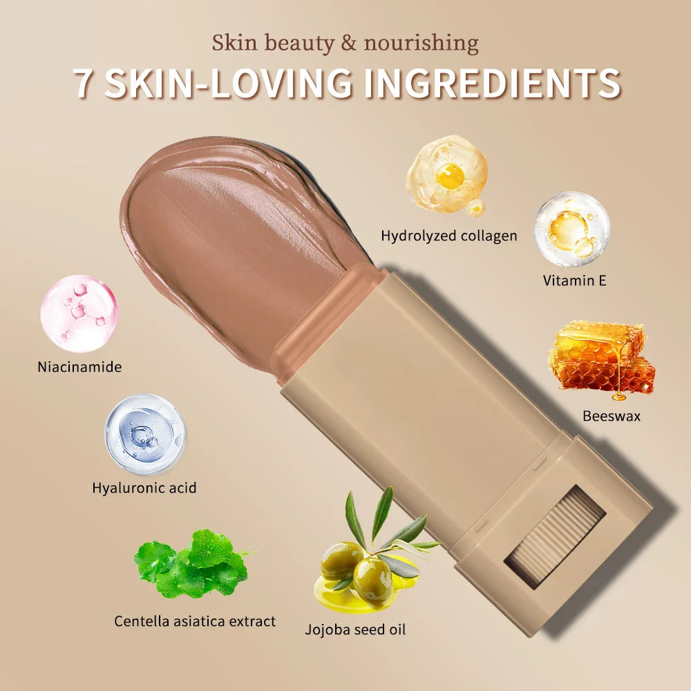 Serum Boosted Skin Tint and Foundation Stick for Radiant Makeup Coverage Daily - 6