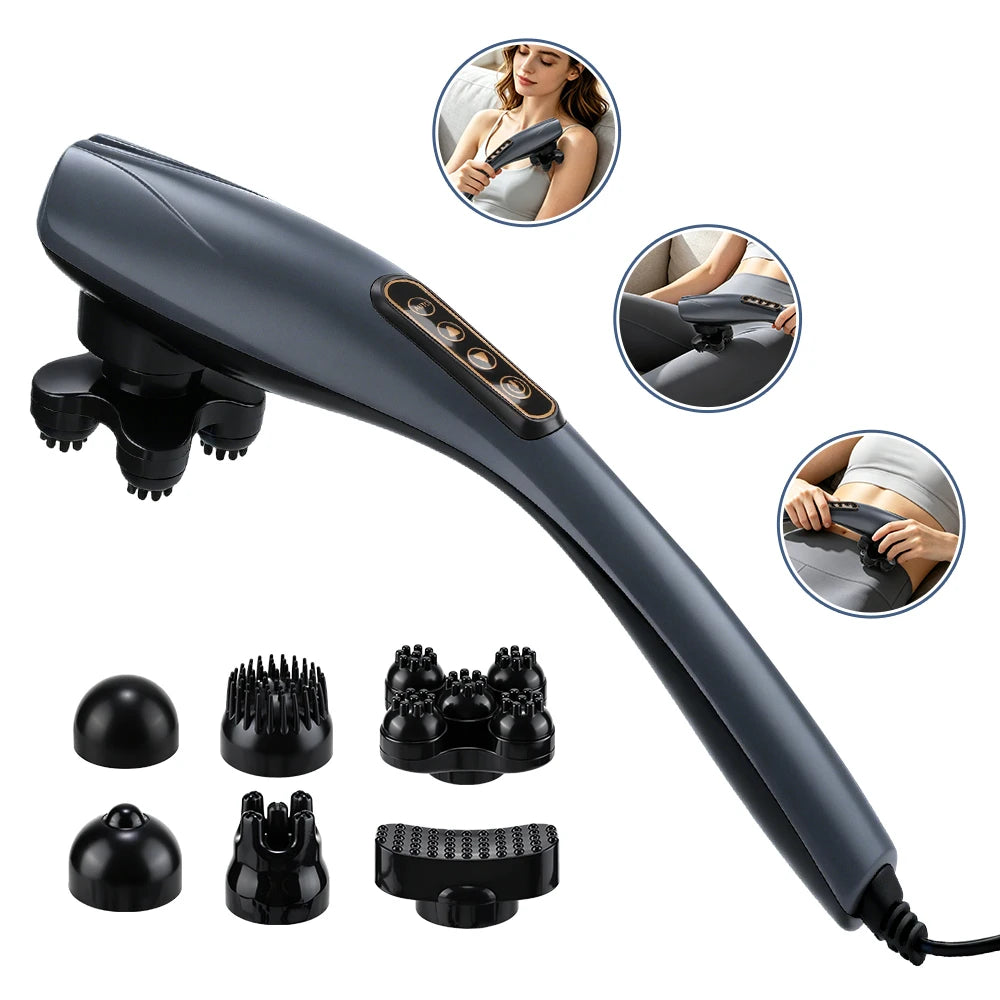 Handheld Percussion Massager and Deep Tissue Body Wand for Home and Office Relief - 1