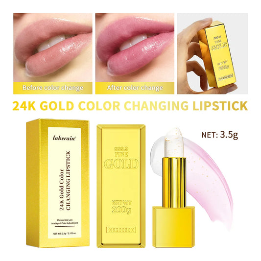 Color Changing Lipstick and Hydrating Lip Balm for Daily Natural Makeup Looks
