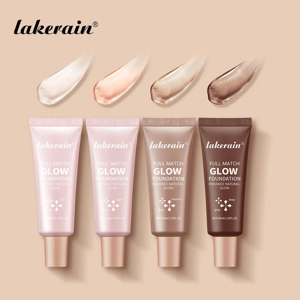 Liquid Glow Foundation and Radiant Skin Enhancer for Natural Daily Makeup Looks