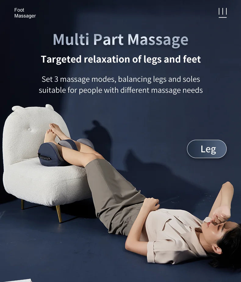 Foot Massager and Leg Relaxation Roller for Daily Stress Relief and Recovery