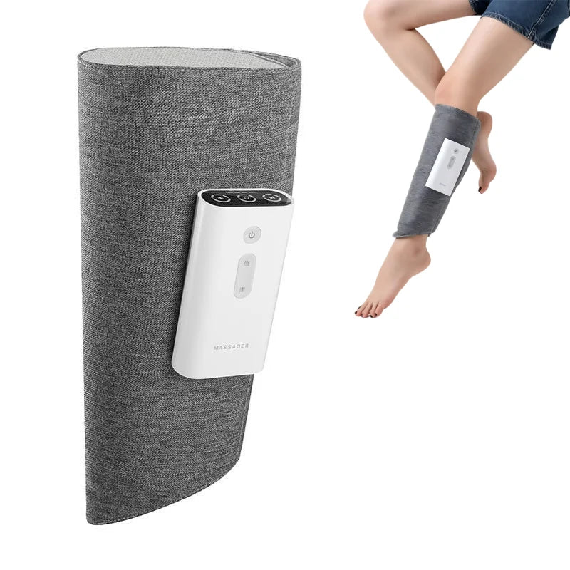 Cordless Airbag Compression Leg Massager and Calf Muscle Relief for Daily Home