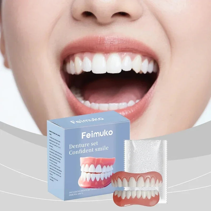 Temporary Dentures and Cosmetic Fake Teeth for Instant Smile Confidence Care - 4