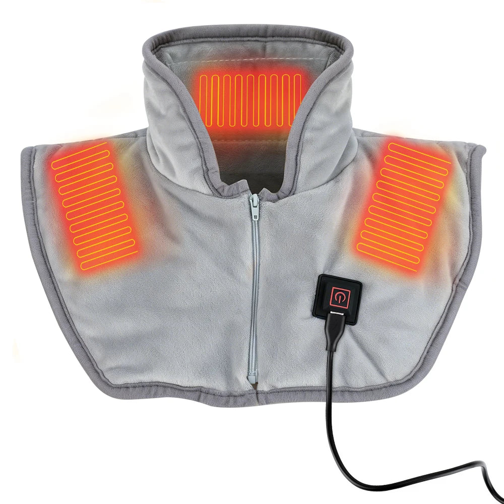 Electric Heating Shoulder Pad and Heated Neck Wrap for Daily Warmth and Relaxation