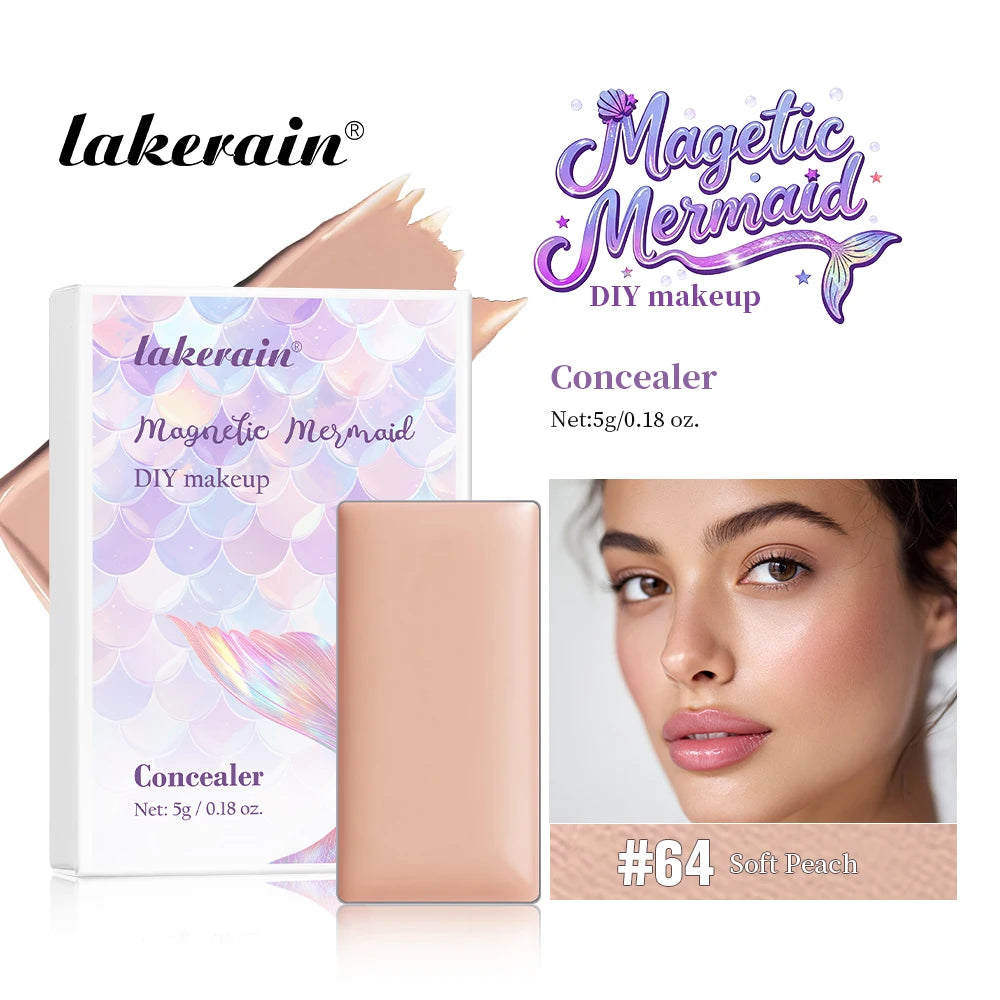 Magnetic Mermaid Makeup Palette and Eyeshadow Kit for Professional Artists and Daily Use - 18