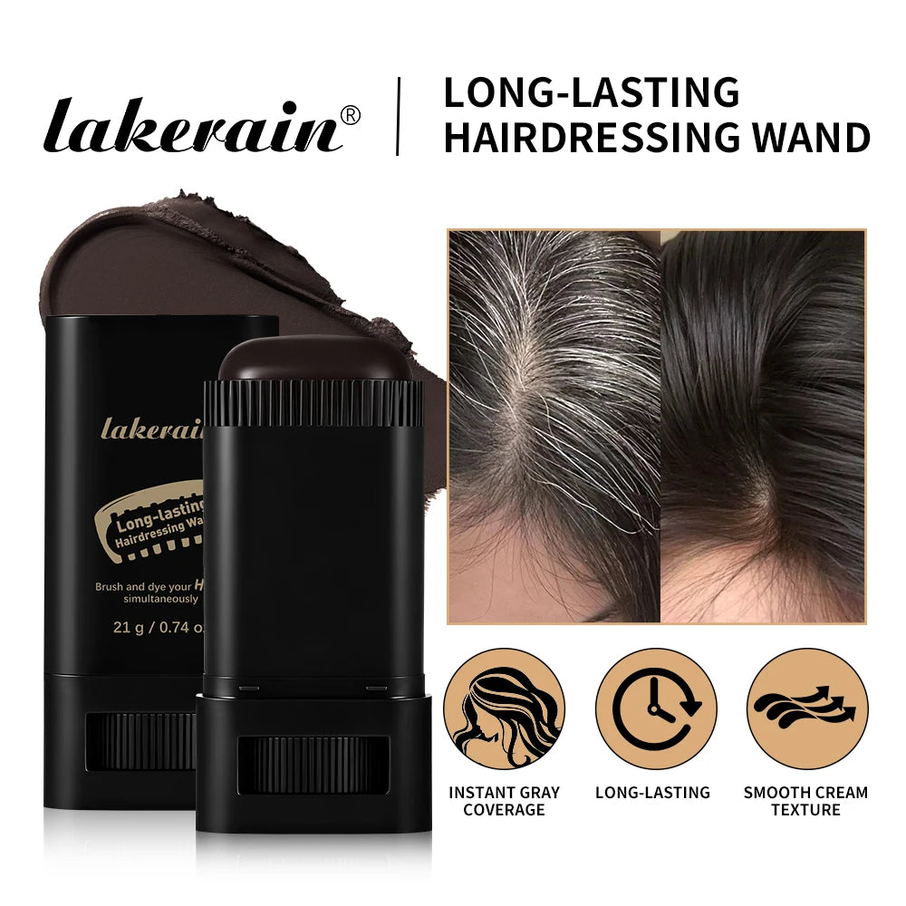 Hair Dye Stick and Gray Root Concealer for Instant Touch Ups and Daily Grooming