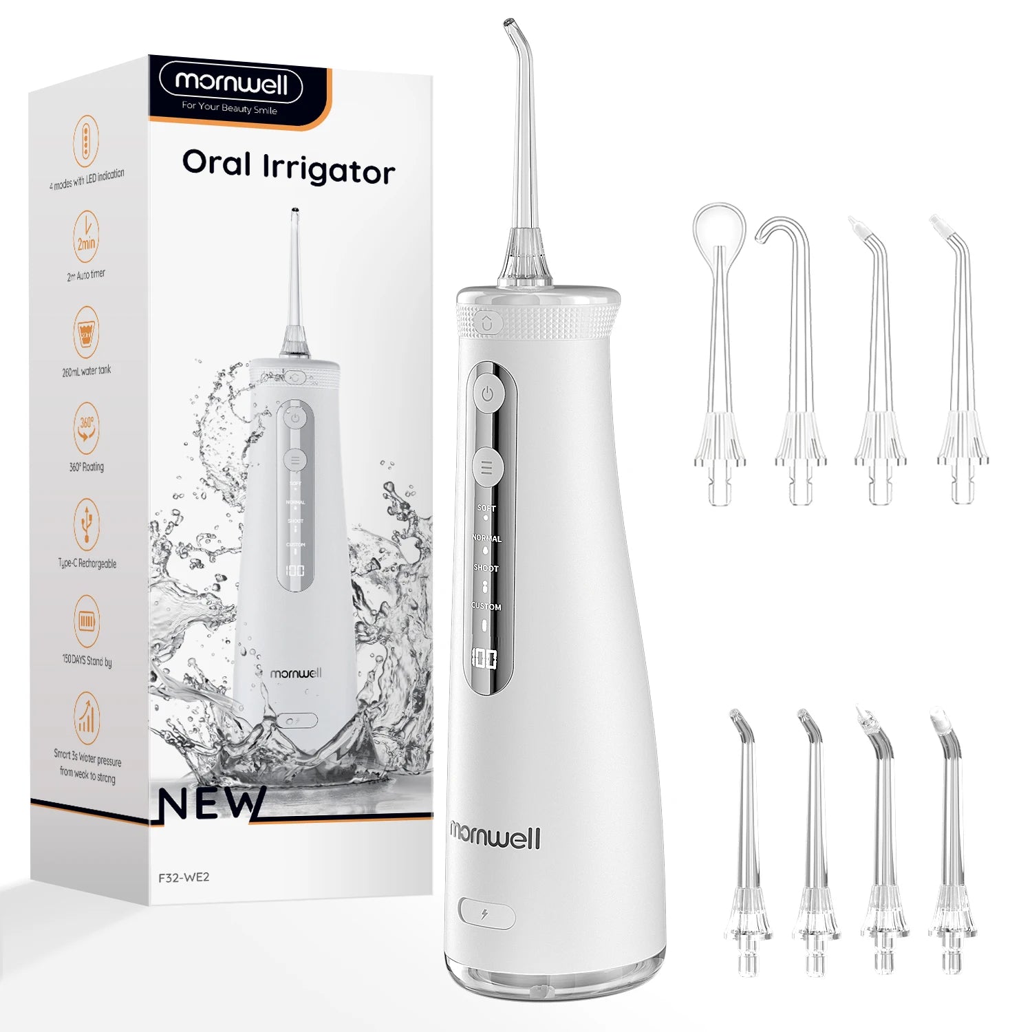 Electric Oral Irrigator and Water Flosser for Daily Dental Teeth Cleaning - 19