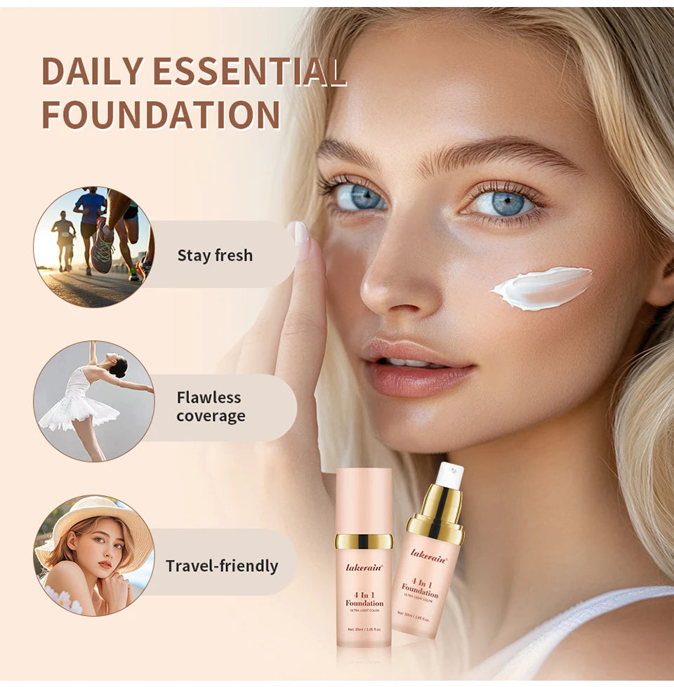 Color Changing Foundation and Face Concealer for Daily Makeup and Sun Protection - 11