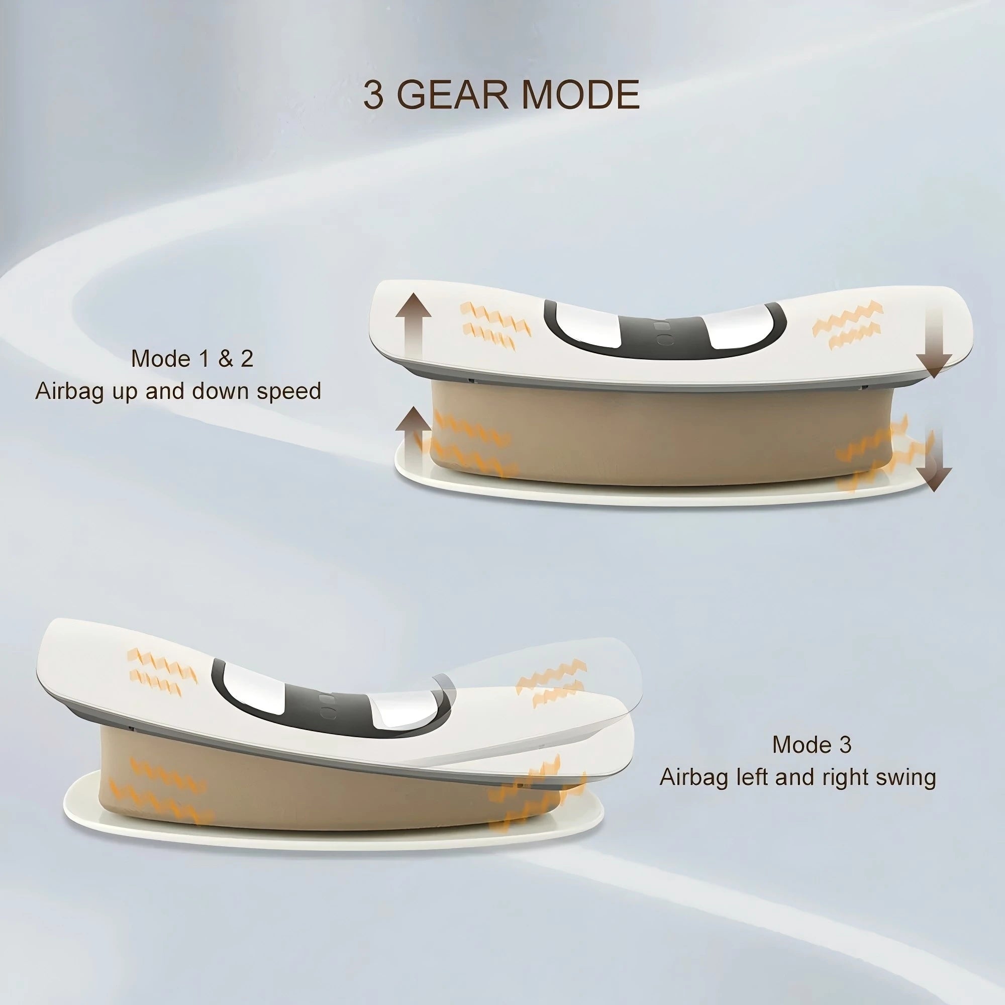 Lumbar Traction Device and Back Stretcher Massager for Muscle Pain Relief - 3