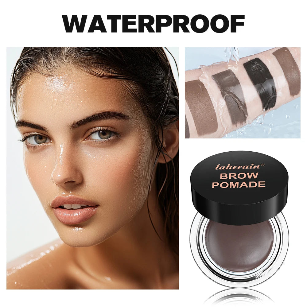Brow Pomade and Eyebrow Enhancer Gel for Long Lasting Natural Looking Makeup - 2