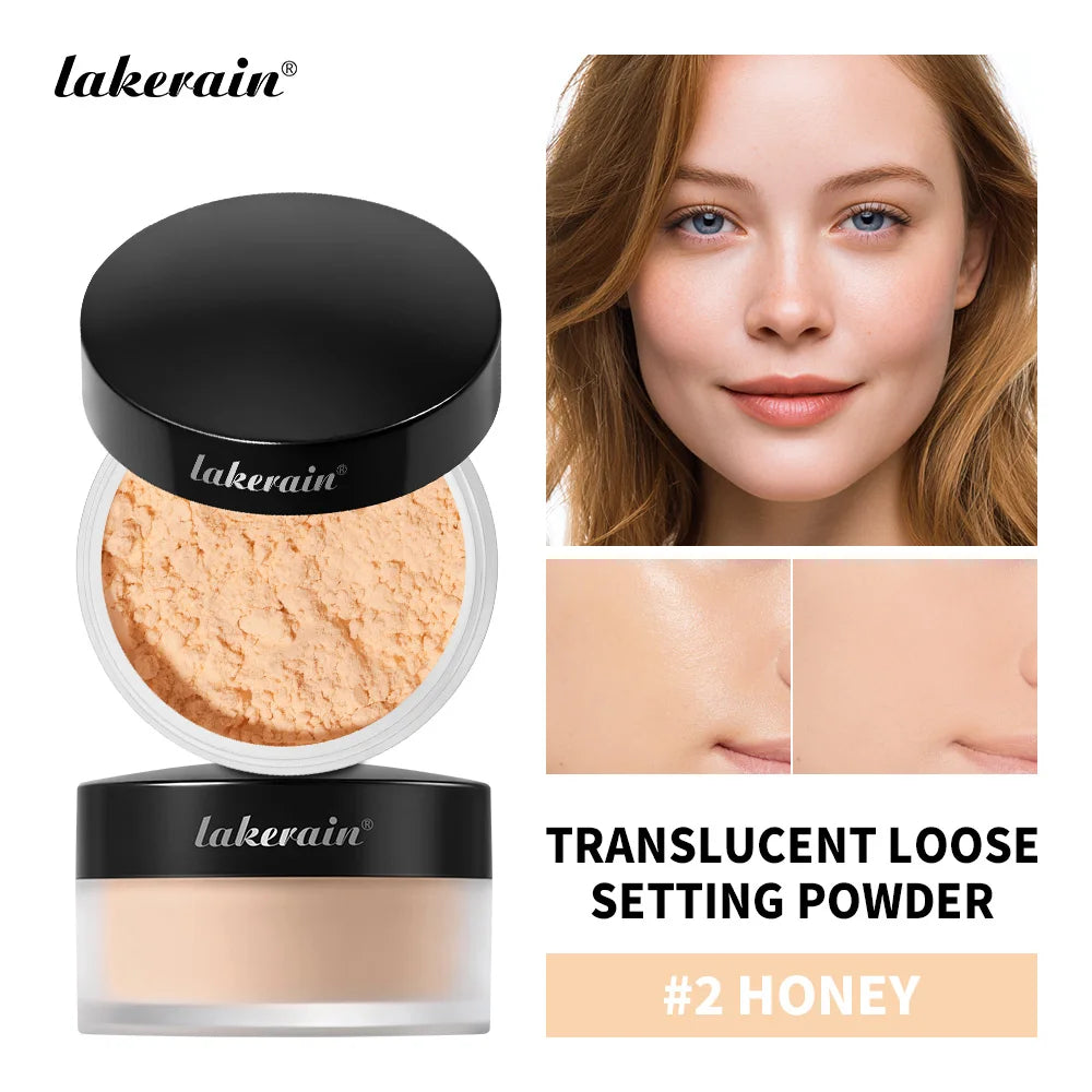 Loose Baking Setting Powder and Face Finishing Dust for Long Lasting Matte Makeup - 37