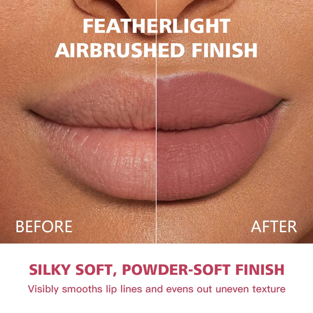 Nude Blurring Lip Tint and Velvet Cheek Blush for a natural everyday look