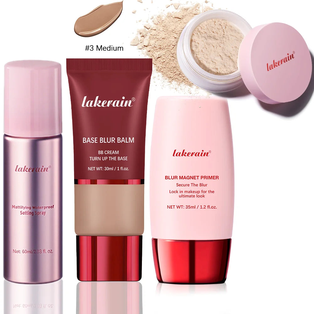 Makeup Setting Kit and Face Base Bundle for Flawless Long Lasting Looks - 35