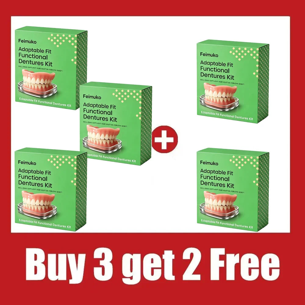 Soft Silicone Snap On Dentures and Instant Smile Teeth for Daily Wear and Events