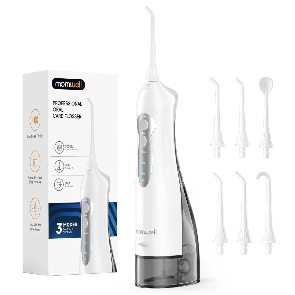 Water Flosser and Portable Oral Irrigator for Daily Teeth Cleaning Routine