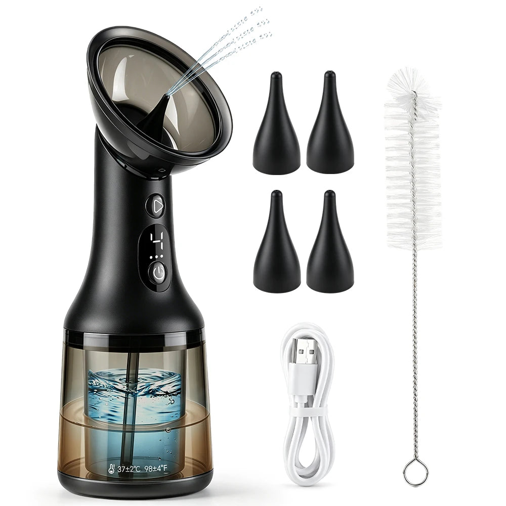 Electric Ear Wax Removal Tool and Irrigation System for Safe Home Ear Care