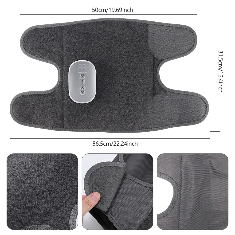 Heat Air Compression Calf Massager and Leg Recovery Wrap for Tired Muscles - 15