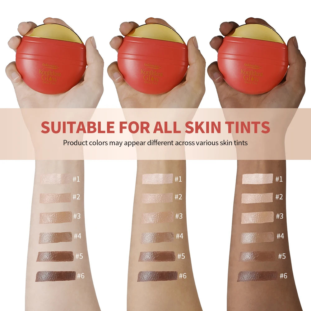 Skin Tint Foundation and Liquid Makeup Base for Daily Radiant Complexion - 6