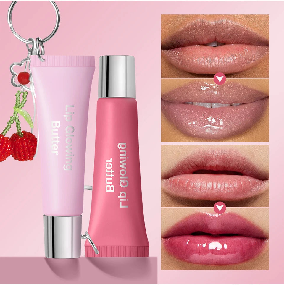 Lip Gloss and Hydrating Lip Butter for Daily Moisturizing and Overnight Repair