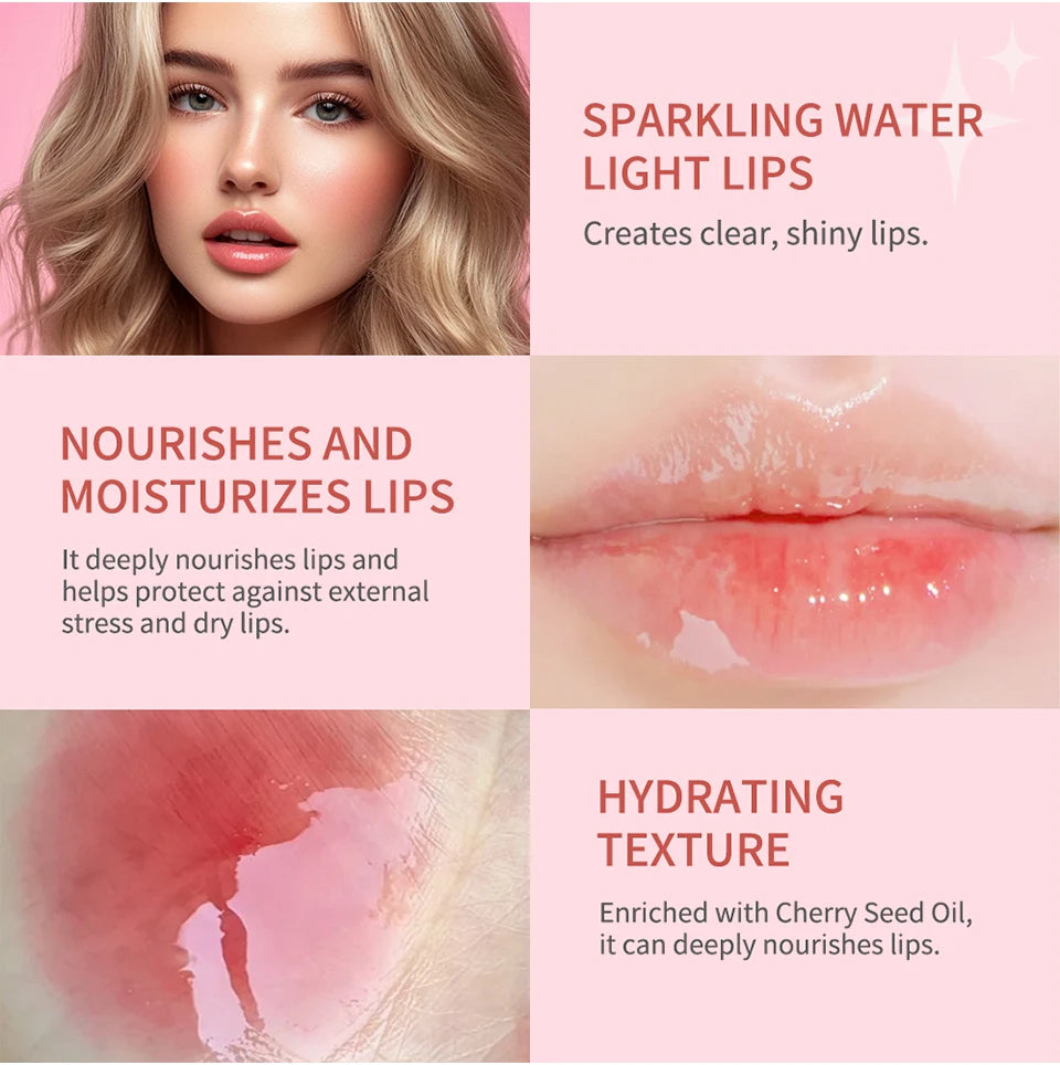 Moisturizing Lip Glow Oil and Hydrating Lip Glaze for Daily Care and Soft Lips - 9